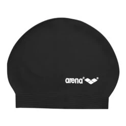Schwimmkappe Arena Soft Latex Schwarz/weiß