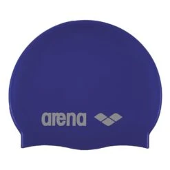 Schwimmkappe Arena Classic Silicone Blau/silber