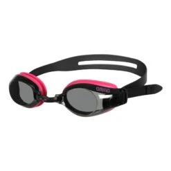 Schwimmbrille Arena Zoom X-Fit Pink/schwarz Mit Getönten Gläsern