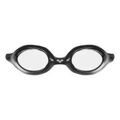 Schwimmbrille Arena Spider Schwarz Mit Transparenten Gläsern