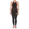 Arena Powerskin R-Evo Competition Schuh + Full Body Long Leg Offenen Rücken Schwarz Gelb Frau -Swim World Verkauf AR 025108 503