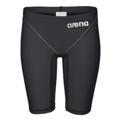 Wettkampf-Schwimmhose Arena Powerskin Junior ST 2.0 Schwarz Jungen