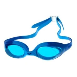 Schwimmbrille Arena Spider Junior Blau Linsen Blau