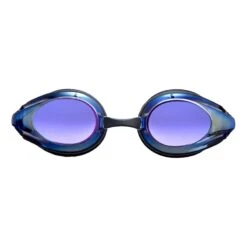 Schwimmbrille Arena Tracks Mirror Schwarz Mit Blau Verspiegelten Gläsern