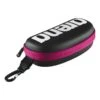 Schwimmbrillenetui Arena Goggle Case Schwarz Pink -Swim World Verkauf AR 1E048 509