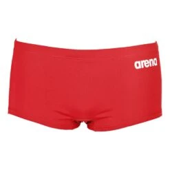 Badeanzug Arena Solid Squared Short Rot