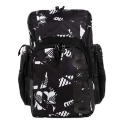 Arena Spiky III Allover 35 L Rucksack Schwarz/weiß