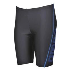 Swimwear Arena Logo Jammer Grauen Blauen Jungen