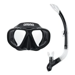 Arena Snorkelling Kinder Premium-Set Schwarz