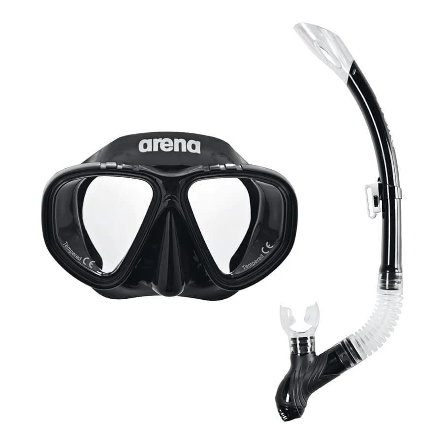 Arena Snorkelling Kinder Premium-Set Schwarz 2 Arena Snorkelling Kinder Premium-Set Schwarz