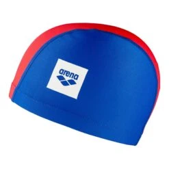 Arena Unix II Kinder Schwimmkappe Blau/rot