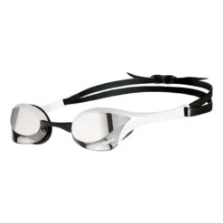 Schwimmbrille Arena Cobra Ultra Swipe Weiß Mit Silbernen Linsen