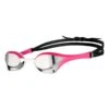 Arena Cobra Ultra Swipe Schwimmbrille Rosa Mit Silbernen Gläsern -Swim World Verkauf ar 002507 590