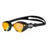 Arena Cobra Triathlon Swipe Schwimmbrille Schwarz Mit Gelben Gläsern -Swim World Verkauf ar 002508 355