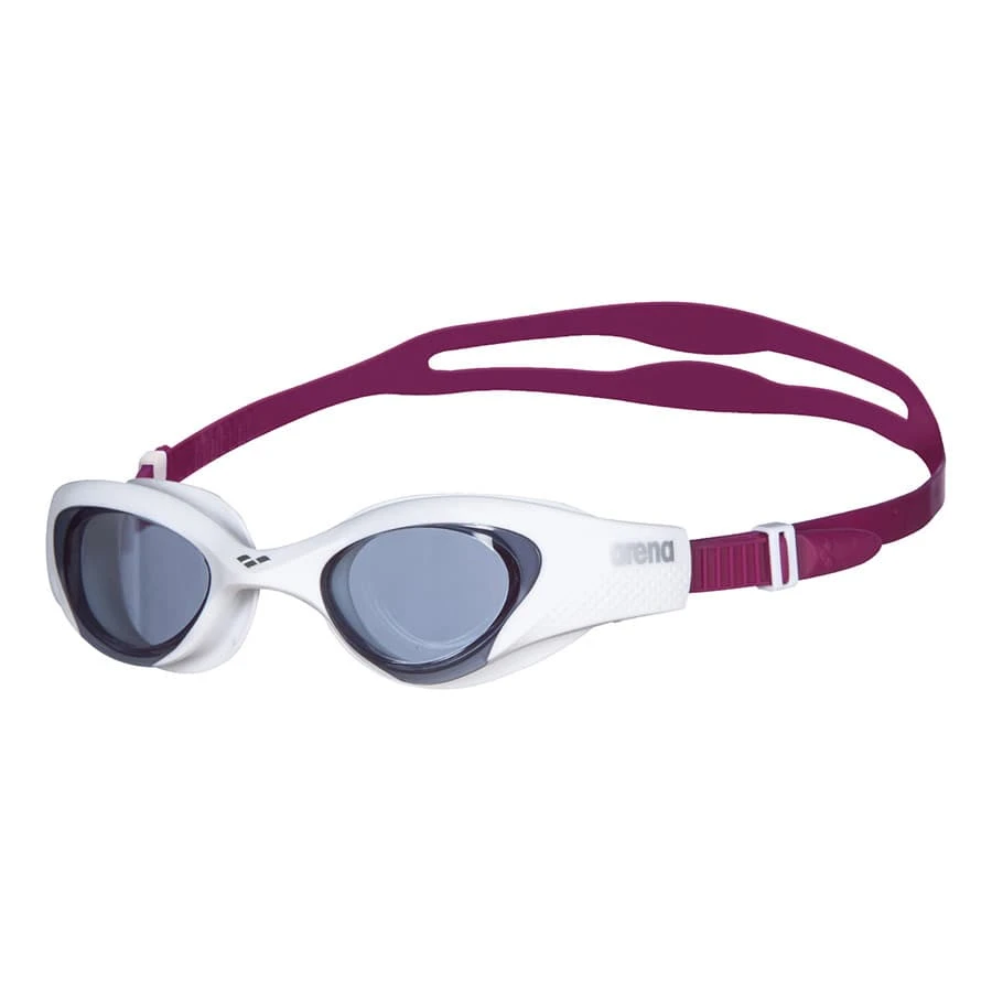 Arena The One Damen Schwimmbrille Lila/weiß Mit Getönten Grauen Gläsern 3 Arena The One Damen Schwimmbrille Lila/weiß Mit Getönten Grauen Gläsern