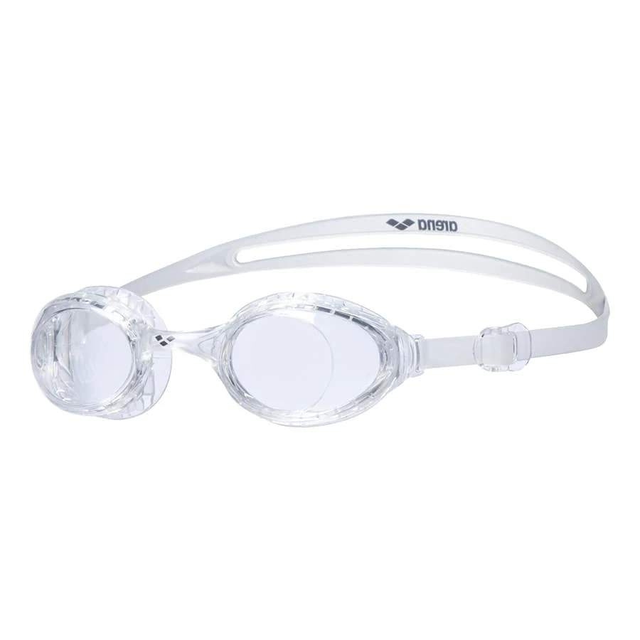 Arena Air Soft Schwimmbrille Weiß Mit Transparenten Gläsern 3 Arena Air Soft Schwimmbrille Weiß Mit Transparenten Gläsern