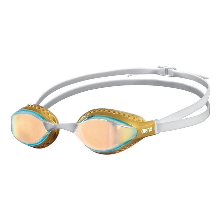 Arena Air Speed Schwimmbrille Gold Mit Gold-verspiegelten Gläsern 3 Arena Air Speed Schwimmbrille Gold Mit Gold-verspiegelten Gläsern