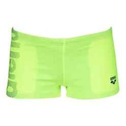 Arena Minishort Logo Jungen Badehose Gelb