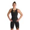 Arena Powerskin Carbon Glide FBSLCB Damen Wettkampf-Schwimmanzug Schwarz/Gelb -Swim World Verkauf ar 003664 105 001