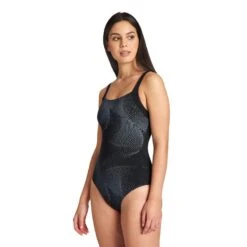 Arena Bodylift Ottavia Wing Back Damenbadeanzug Schwarz