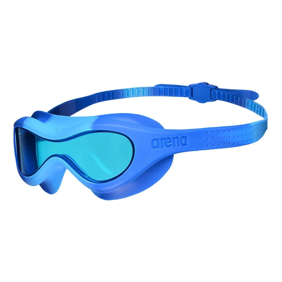 Arena Spider Mask Kinder Schwimmbrille Blau Mit Blauem Glas 3 Arena Spider Mask Kinder Schwimmbrille Blau Mit Blauem Glas