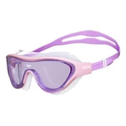 Arena The One Kinder Schwimmbrille Rosa Mit Transparenten Gläsern Lila
