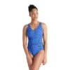 Arena Cloe Damen Badeanzug Blau/schwarz -Swim World Verkauf ar 005575 550 001