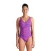 Arena Cloe Damen Badeanzug Rosa/marineblau -Swim World Verkauf ar 005575 750 001