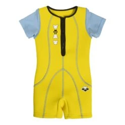 Arena Friends AWT Kinder Neoprenanzug Gelb/Grau/Weiß